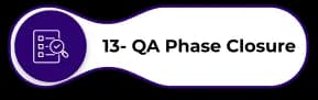 QA Process Step 13