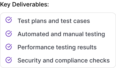 Web Application Testing & Quality Assurance