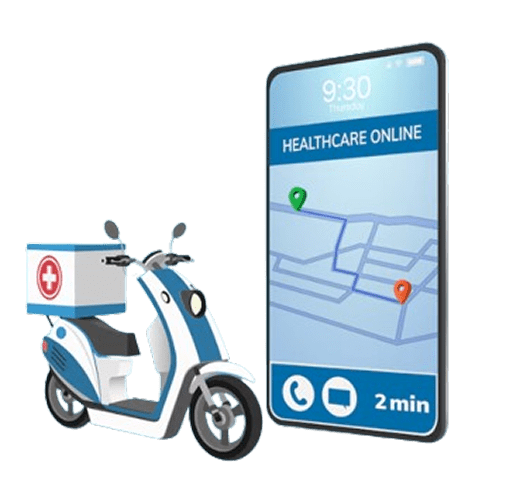 Omax Tech | Building a Medicine Delivery App Rx2Go | Case study solution overview Rx2Go App Case Study