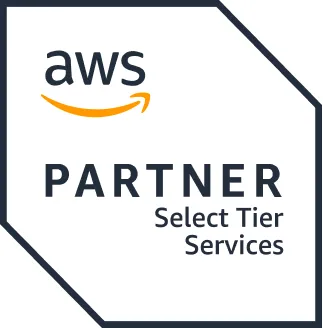 Omax Tech AWS Partner badge